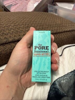 Benefit Aqua POREfessional Super Setter Makeup Setting Spray Mini